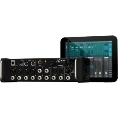 10. Behringer XR12 12-Channel Audio Mixer Black