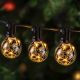 2. PARTY LIGHT OUTDOOR GARLAND 20 BULBS 100LED 5.8M 230V