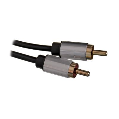 9. 3.5mm Male to 2RCA Male Audio Cable 5m Black
