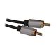 9. 3.5mm Male to 2RCA Male Audio Cable 5m Black