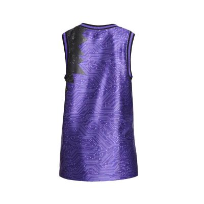 2. Nike Space Jam Swingman LBJ Goon Squad Kids Basketball Jersey - DM2974-560