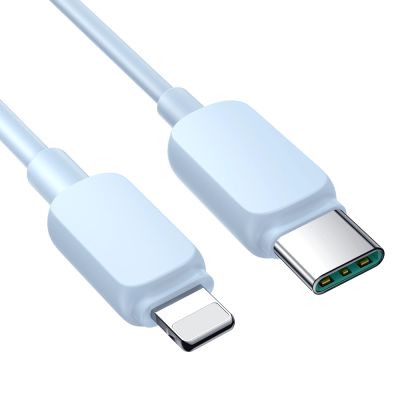 3. Joyroom Multi-Color Series A14 USB-C / Lightning 20W Cable 1.2 m - Blue