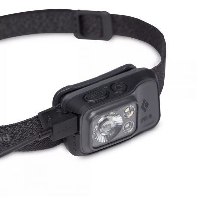 3. Black Diamond SPOT 400-R HEADLAMP GRAPHITE Headlamp