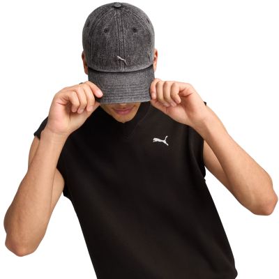 3. Puma Wardrobe Ess Matal Dad Cap Grey 25968 01