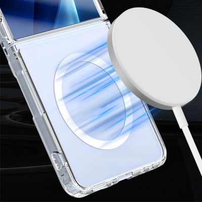 5. 3mk Armor MagCase for Samsung Galaxy Z Flip 7 - Transparent