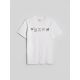 5. Men's regular printed T-shirt 4F 4FKAW26TTSHM4476-10S