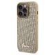 2. Guess Disco Metal Script case for iPhone 14 Pro Max - gold