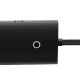 3. Baseus Lite Series HUB adapter USB Type C - 4x USB 3.0 25cm black (WKQX030301)