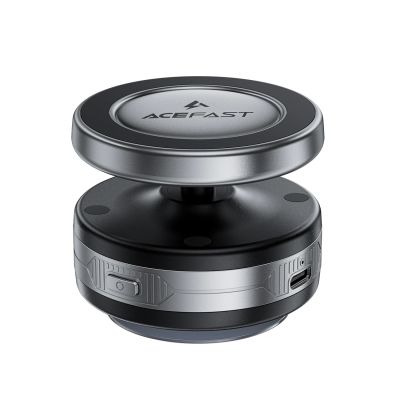 2. Acefast E29 Magnetic Holder with Wireless Charger with Suction Cup for Dashboard/Windshield - Black