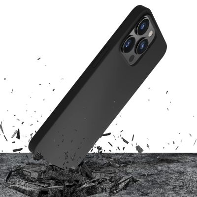 18. 3mk Silicone Case for iPhone 16 Pro Max - Black