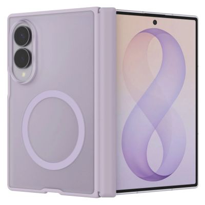 2. Spigen AirSkin Zero MagFit Case for Samsung Galaxy Z Fold 8 – Light Purple, Matte