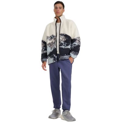 9. Fleece sweatshirt 4F U351 multicolor allover 4FWAW25TFLEU351 90A