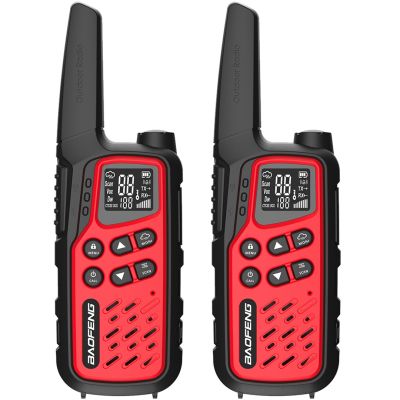 Baofeng BF-T25E walkie-talkie red, 2 pieces