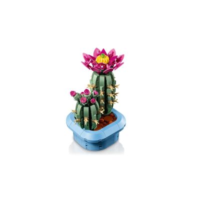7. LEGO Botanical 11509 Blooming Cactus in a Pot