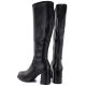 5. Black heeled women’s boots Potocki SZ12861
