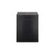 39. DYNAmic 19" 16U wall-mounted network cabinet 600x600, glass door, black, undivided, assembled, 60kg