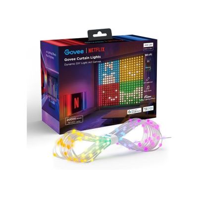 8. GOVEE H70BC H70BCCA1 Curtain Light Netflix Co-branding Version