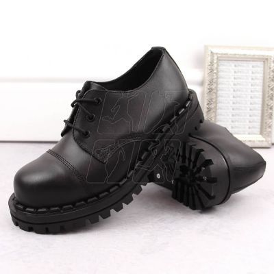 4. Gregor W GRE1206A leather boots, black