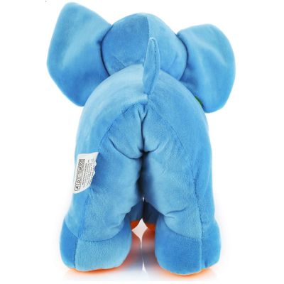 3. TRAVEL BLUE TRUNKY ELEPHANT TRAVEL PILLOW FOR CHILDREN