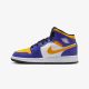 2. Air Jordan LA Lakers 1 MID (GS) shoes - DQ8423-517