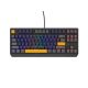 9. GENESIS THOR 230 TKL Gaming Keyboard USB + RF Wireless + Bluetooth QWERTY Black, Blue, Gray, Orange