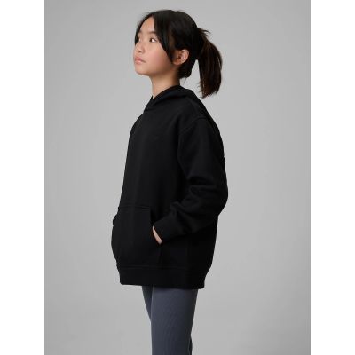 5. Girls' loose sweatshirt with hood 4F 4FJRMM00TSWSF2714-20S