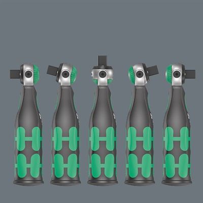 7. WERA 3/8" Ratchet Bit Set 18-Piece Zyklo