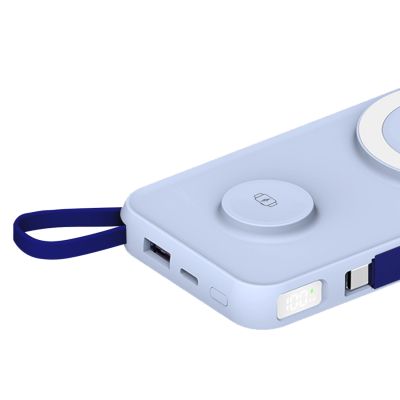 9. Powerbank 3mk PastelUp 10,000mAh 22.5W USB 1A1C - blue