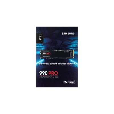 3. Samsung 990 PRO PCle 4.0 NVMe M.2 2TB SSD