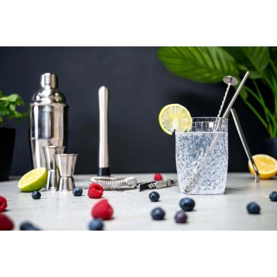 20. BARTENDER SET 14 PIECES DRINK SHAKER ALPINA TONGUE