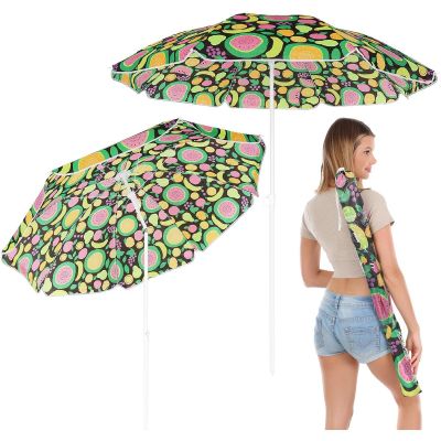 24. BEACH/BALCONY UMBRELLA 160CM MIX FRUIT 1048802