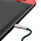 8. Baseus Cafule Series Metal Data USB-C / USB-C PD QC SCP 100W 5A 2 m cable - green