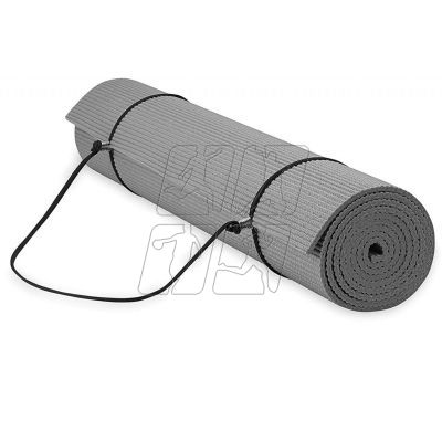 10. Yoga mat with belt GAIAM essentials 6mm 63317