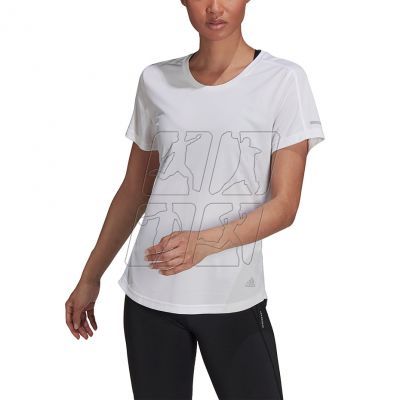 5. T-shirt adidas Run It Tee W H31027