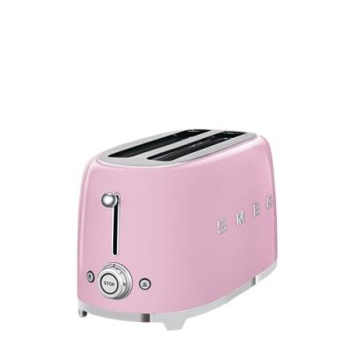 7. Smeg TSF02PKEU 4-slice toaster pink
