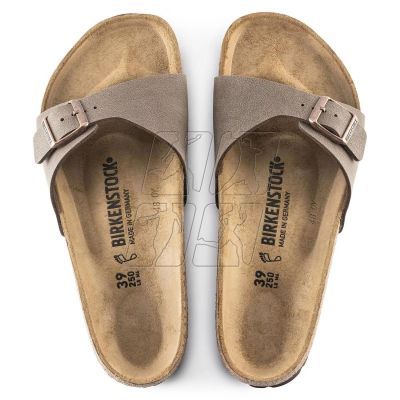 10. Birkenstock Madrid BS Mocha 0040093 Flip-Flops