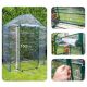 NEO Tools 15-902 garden greenhouse (143x73x195cm, PVC foil, metal structure)