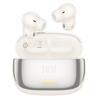 2. Hoco EQ20 Rhyme Wireless Headphones (White)