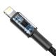 4. Baseus CATLGD-A01 Lightning - USB-C PD 20W 480Mb/s 2m cable - black