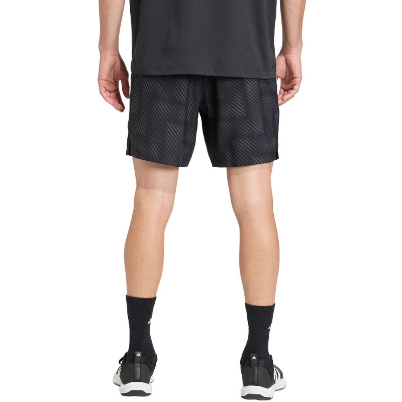 3. Men's adidas Tech Intensity Aop Shorts Black KB3123