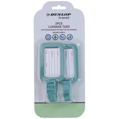 3. UNIVERSAL SUITCASE TAG 2 pcs DUNLOP