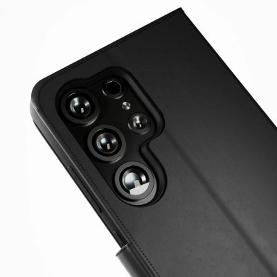 9. Puro Booklet Case with Flip and Wallet for Samsung Galaxy S25 Ultra - Black