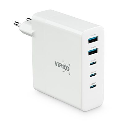 6. Verico 4OJ-ABGWE1-N1 Mobile Device Charger Laptop, Smartphone, Tablet, Phone White AC Fast Charging Internal