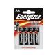 LR06 AA ENERGIZER batteries blister pack of 4
