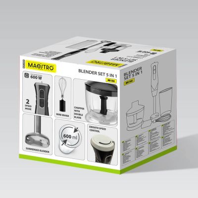 5. Blender set 500W MR-566 MAESTRO