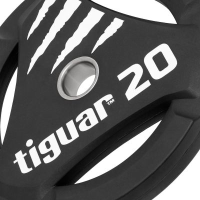 5. Tiguar PU Olympic plate 20 kg TI-WTPU02000