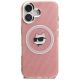 3. Karl Lagerfeld IML Choupette Head Logo MagSafe iPhone 16 Case - Pink