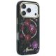 4. Guess IML Glitter Blossom Roses MagSafe Case for iPhone 18 Pro Max / 17 Pro Max – black