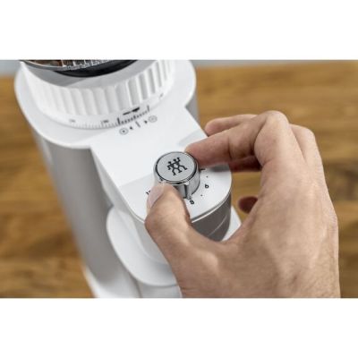 8. ZWILLING Enfinigy Coffee Grinder - Silver