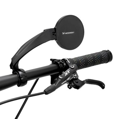 3. Wozinsky WLR-01I Rearview Left Bicycle Mirror - Black
